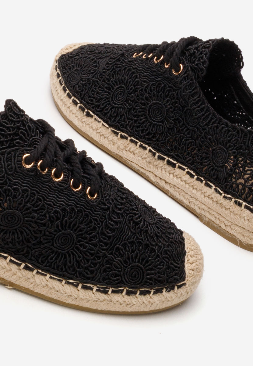 Espadrilles za ženske Klarysa crno