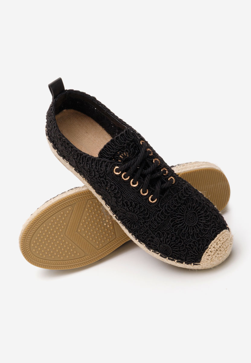 Espadrilles za ženske Klarysa crno