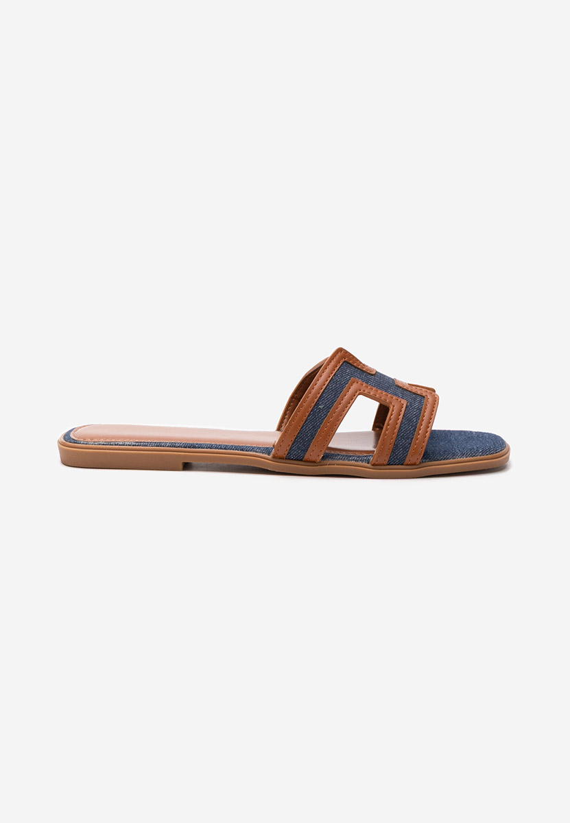 Papuče s nisku petu Zoralia jeans