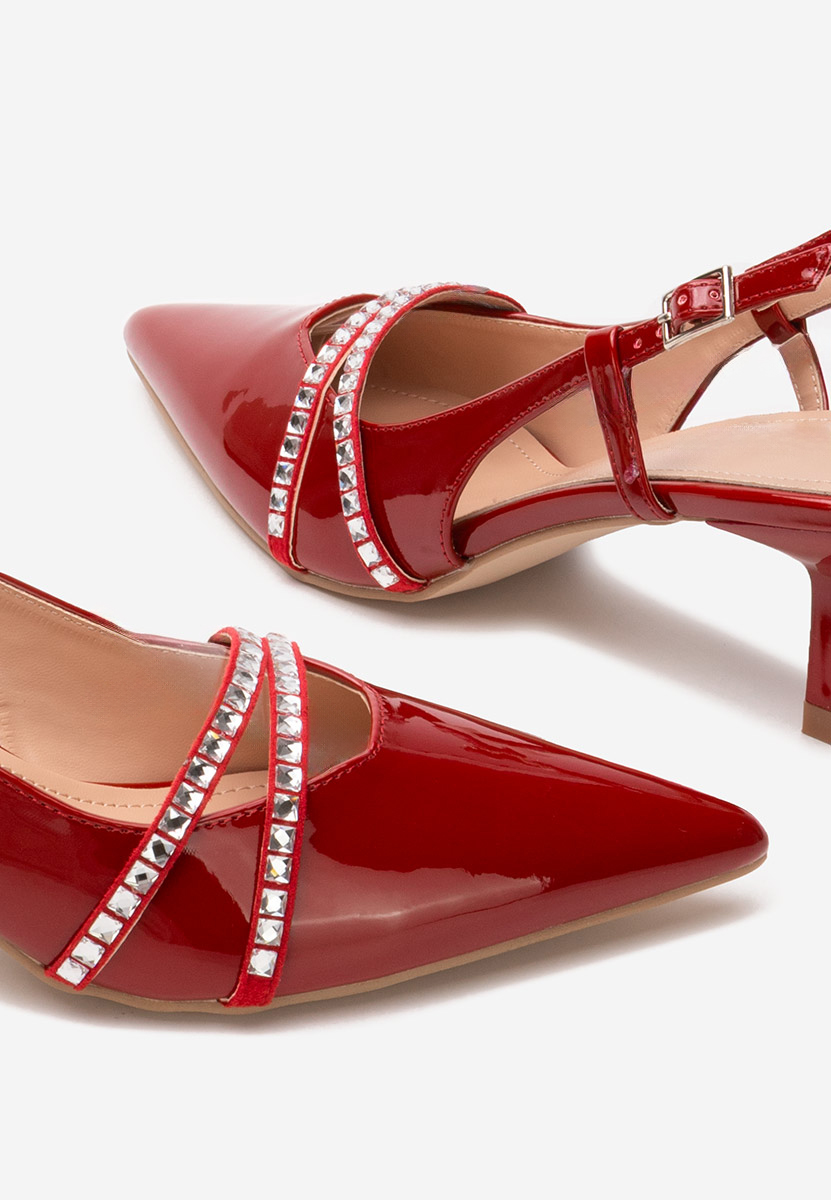 Salonke s remenčićem Crinna crveno