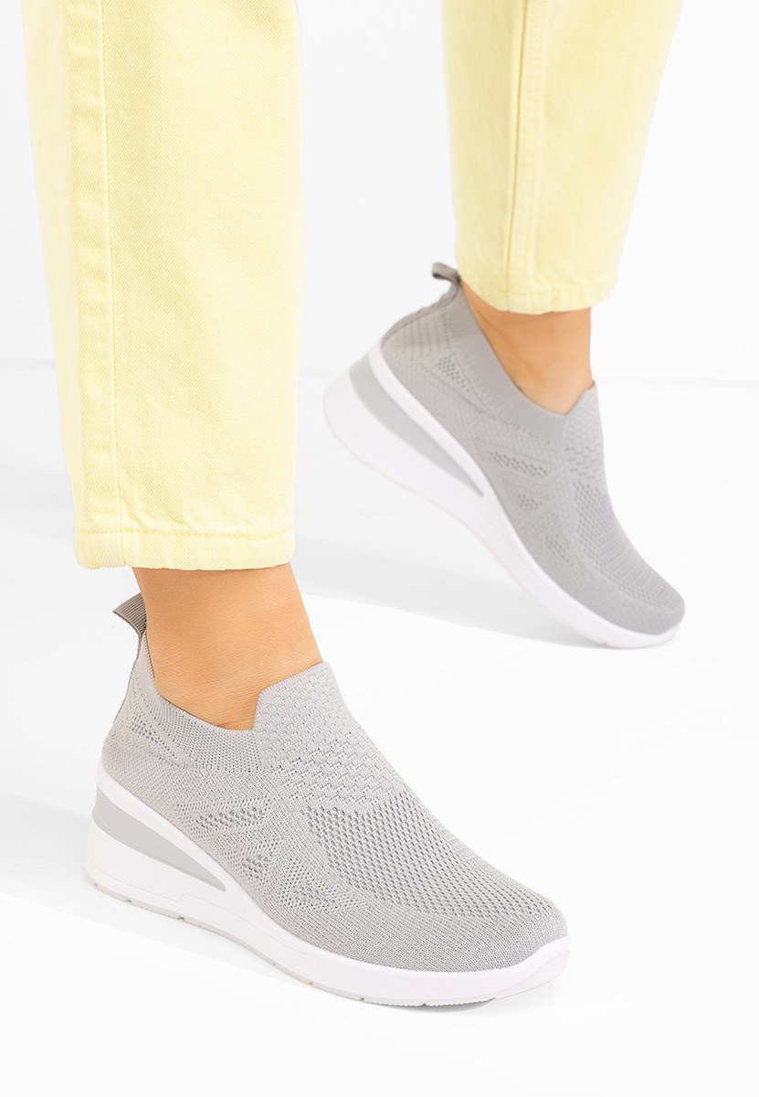 Tenisice Slip-On Dalucy sivo