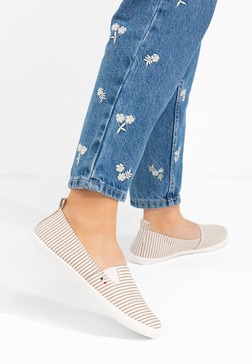 Espadrilles za ženske Brandusa sivo