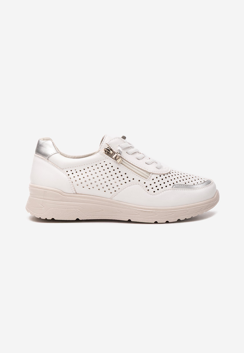 Ženske sneakers Vernisa bijele