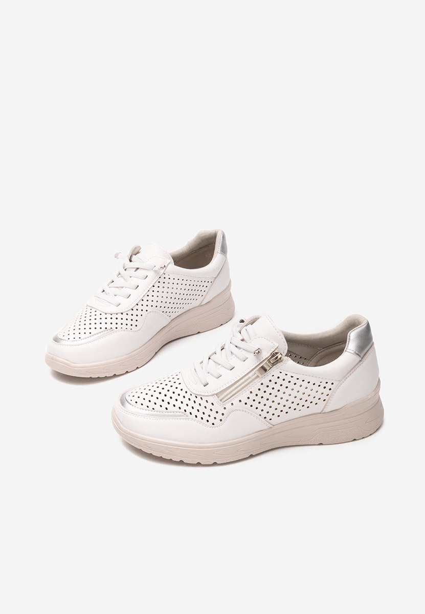 Ženske sneakers Vernisa bijele
