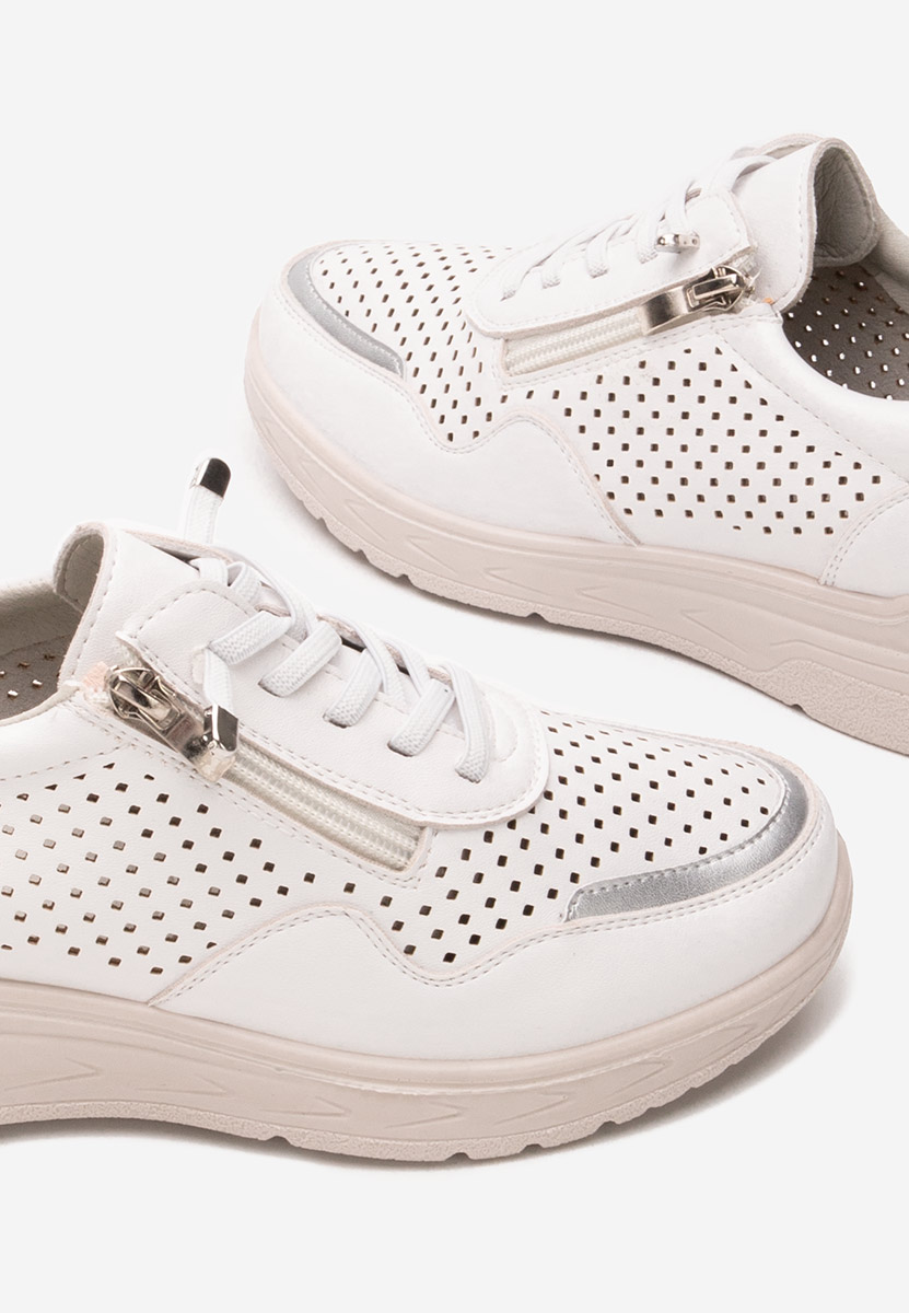 Ženske sneakers Vernisa bijele