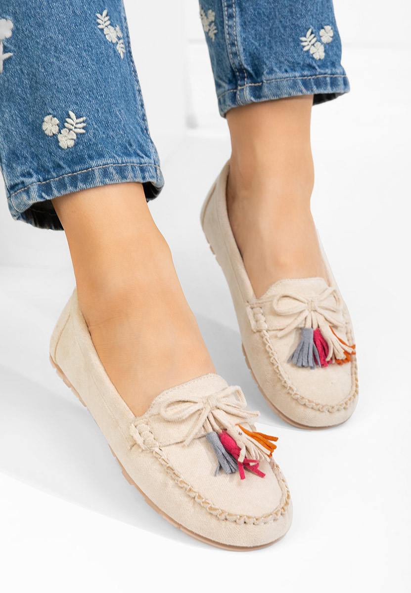 Ženske mokasinke Prestia V2 bež