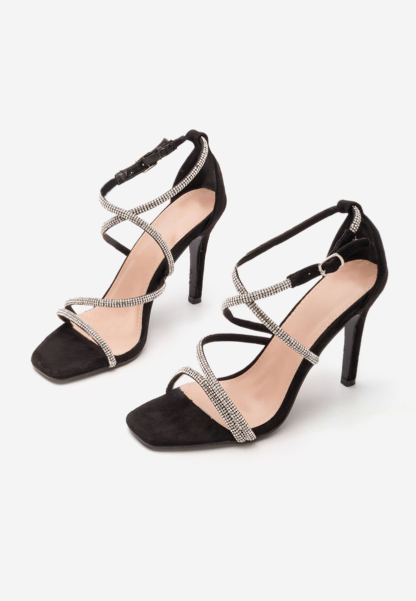 Štikle sandale Stephany crno