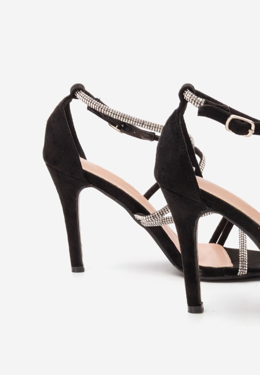 Štikle sandale Stephany crno