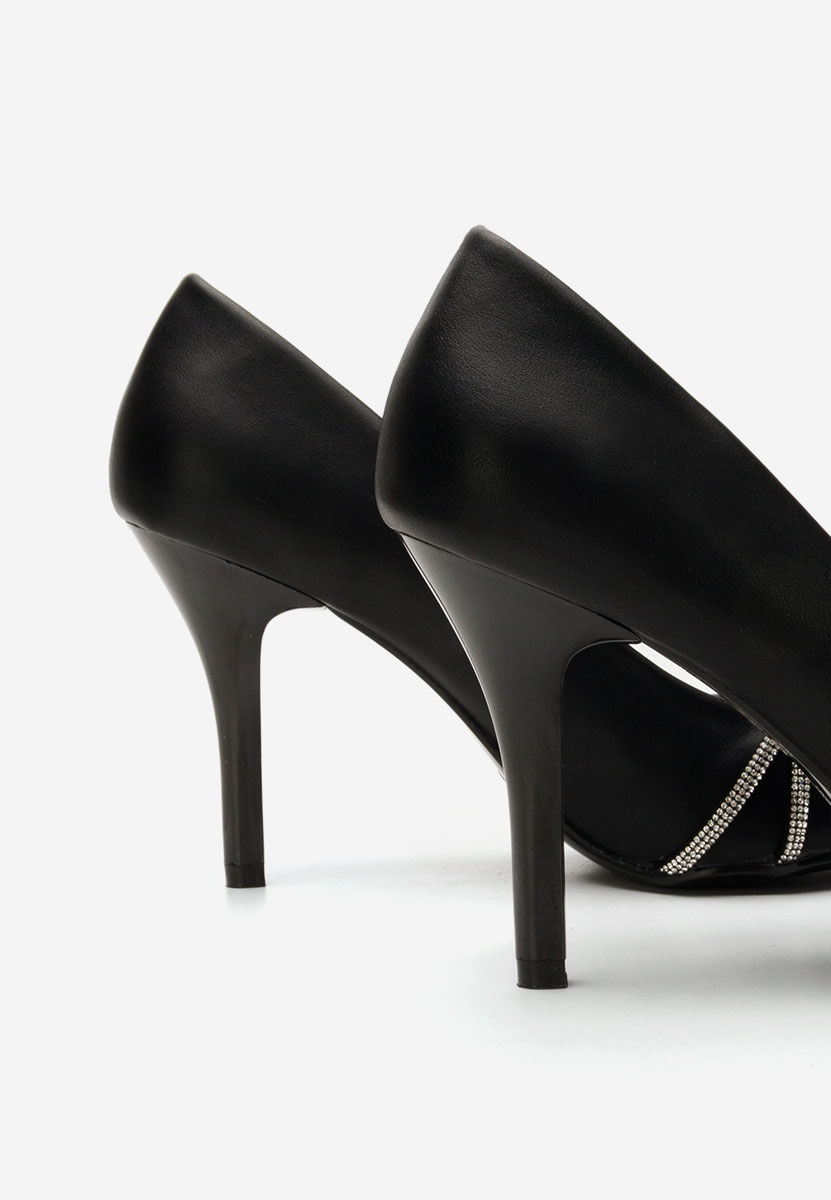 Štikle Korinna crno