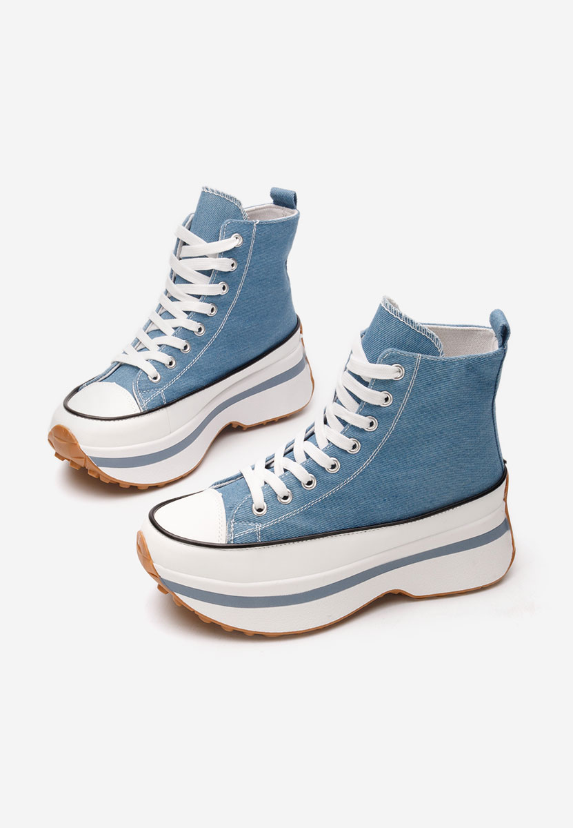 Tenisice s Platformom Francene denim