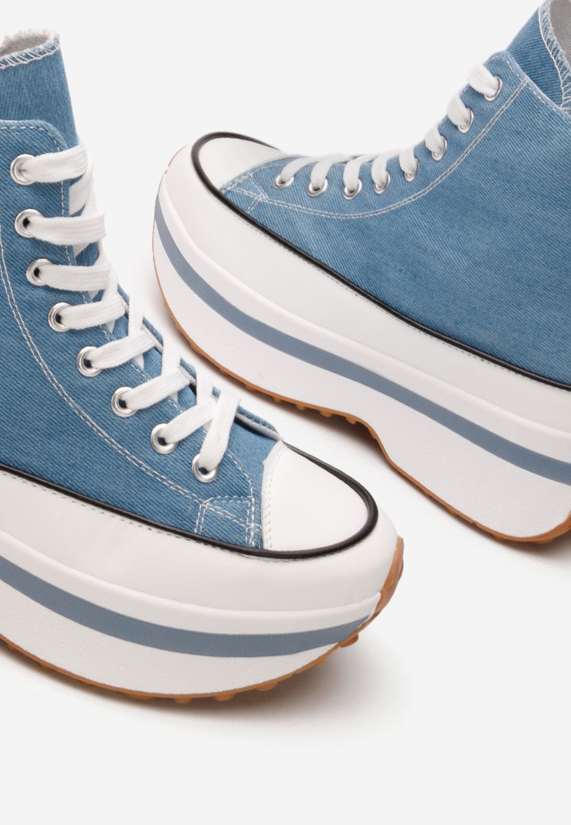 Tenisice s Platformom Francene denim