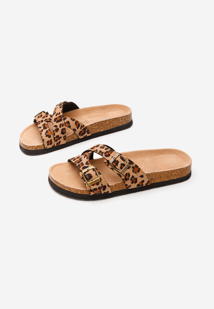 Papuče za ženske Viriana leopardi