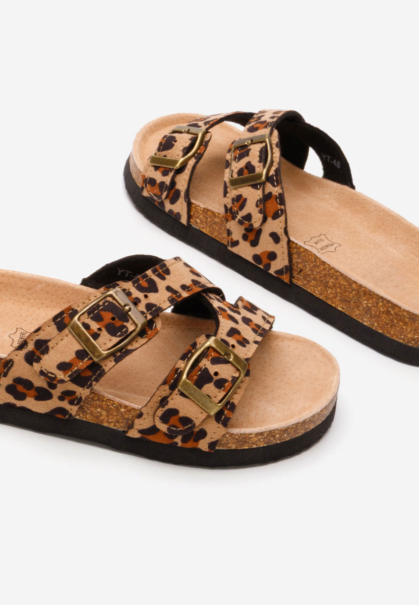 Papuče za ženske Viriana leopardi