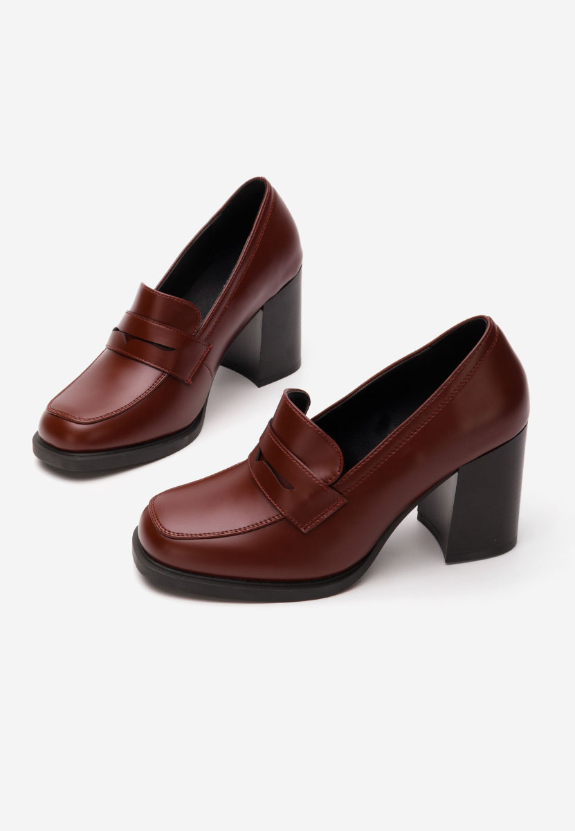 Loafers cipele Odesia V3 vinsko crvena