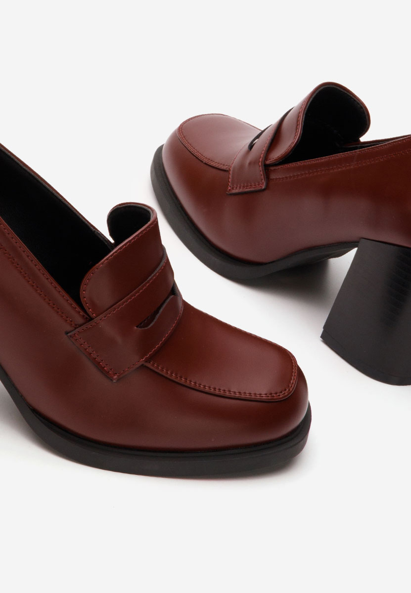 Loafers cipele Odesia V3 vinsko crvena