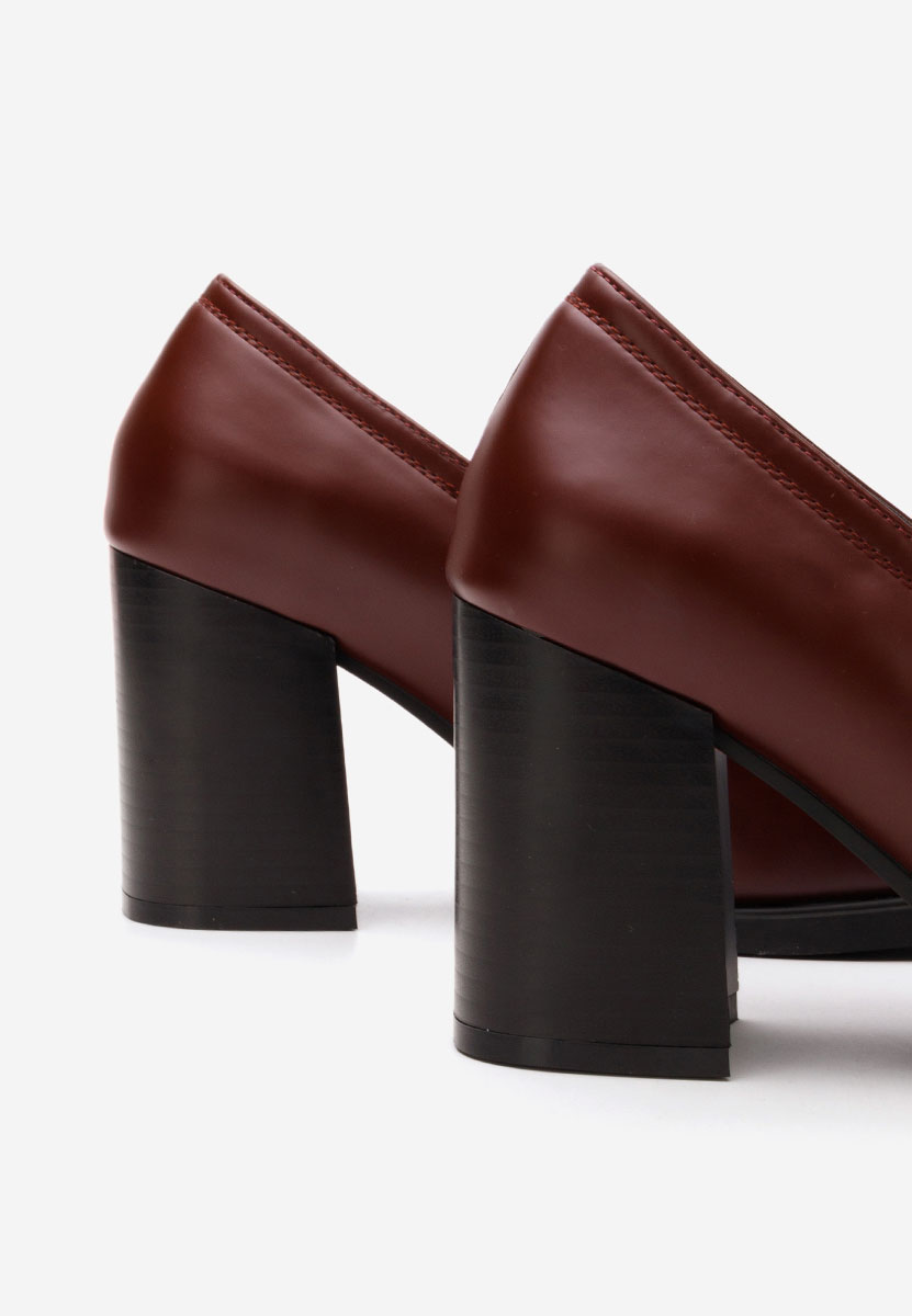 Loafers cipele Odesia V3 vinsko crvena