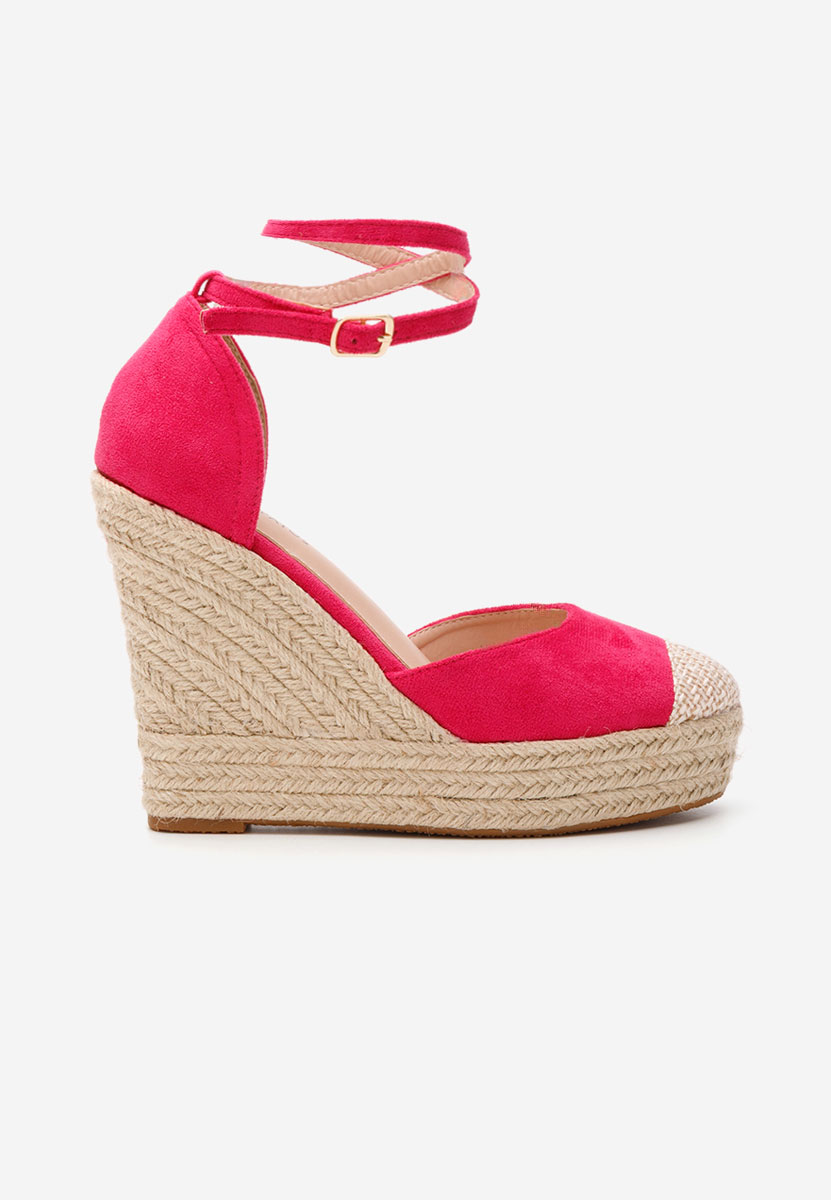 Sandale s platformom Saniza V3 fuksija