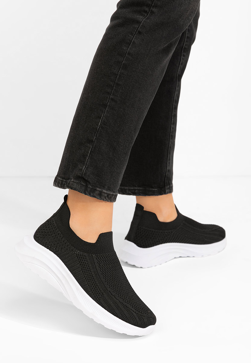 Tenisice Slip-On Hulda crno