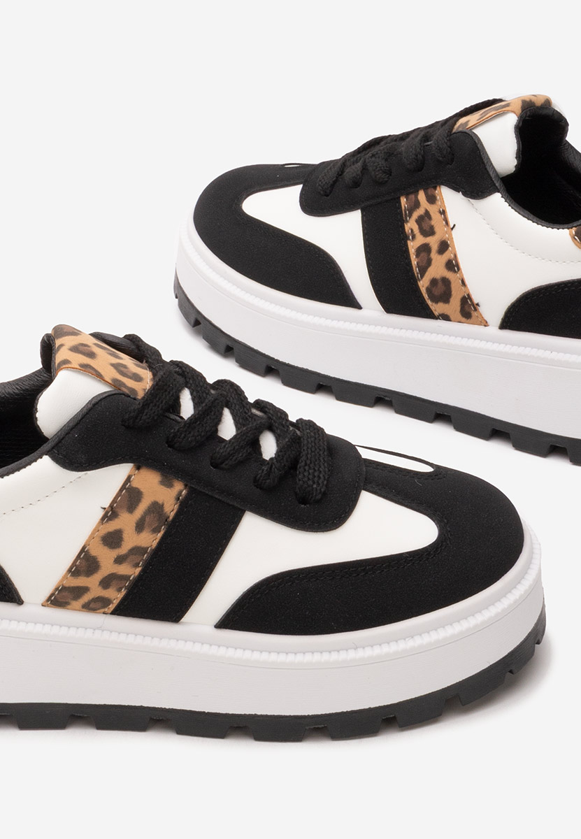 Tenisice sa platformom Estephany crno