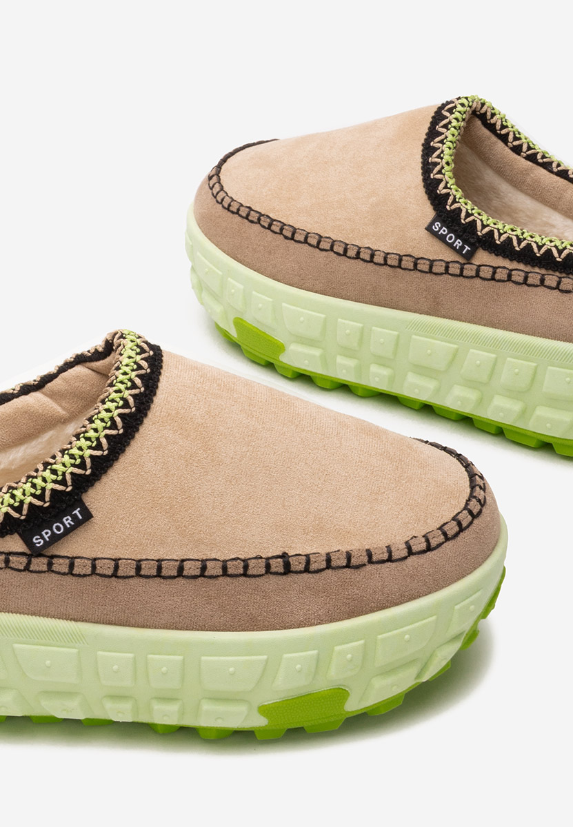 Ženske klompa Novela zeleno