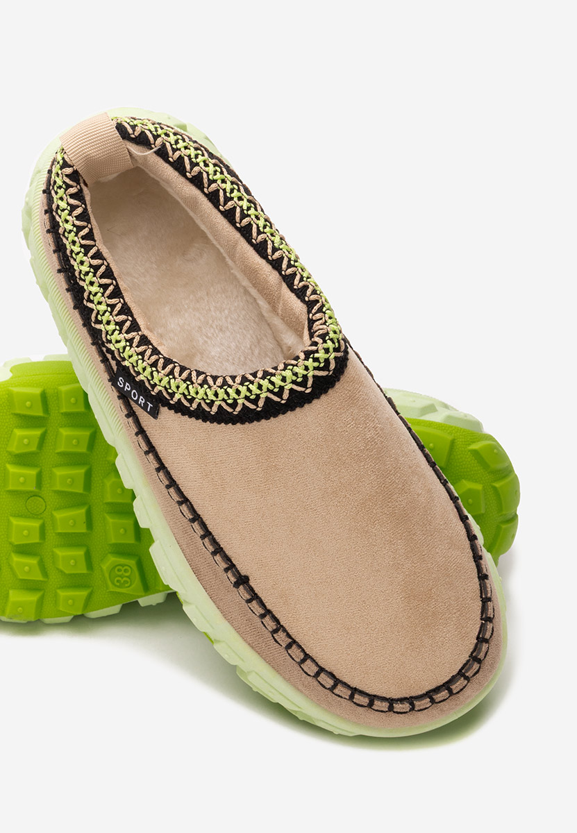 Ženske klompa Novela zeleno