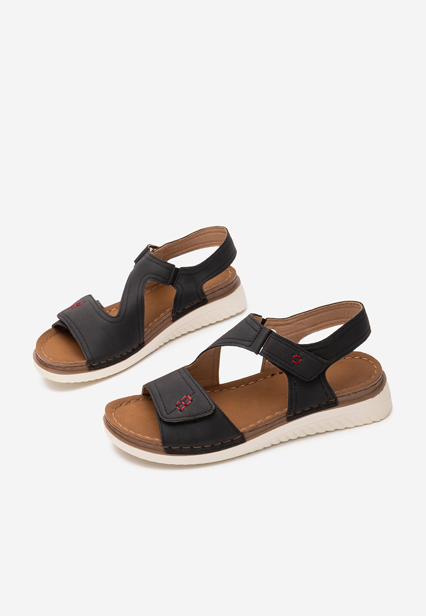 Niske sandale Metina V2 crno