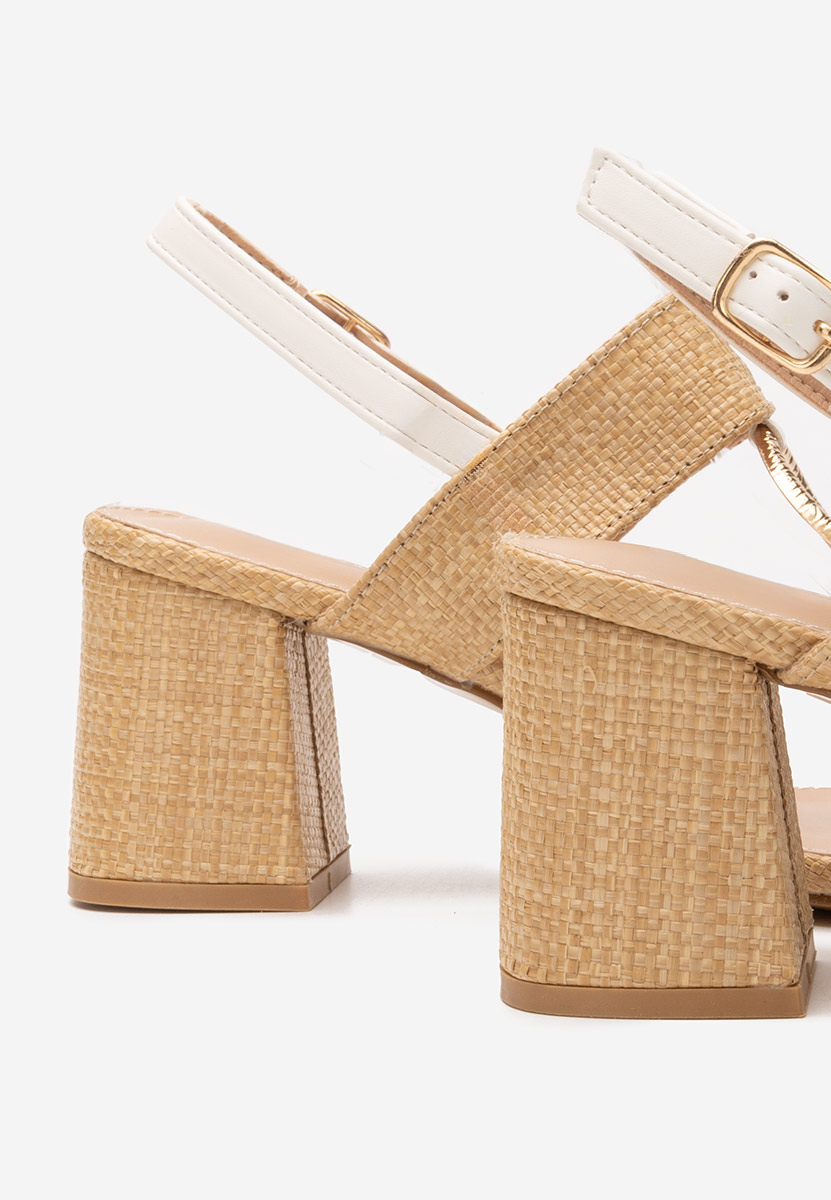 Sandale s petu Annyta bijele