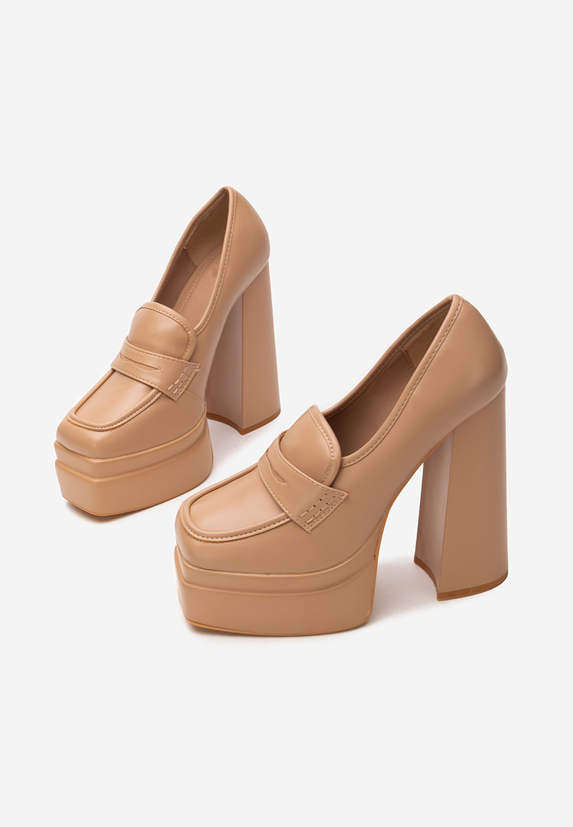 Mokasinke s petu Dieppa bež