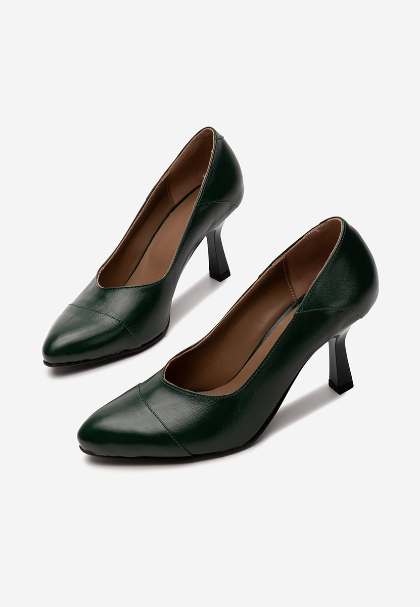 Cipele na petu Colie zeleno