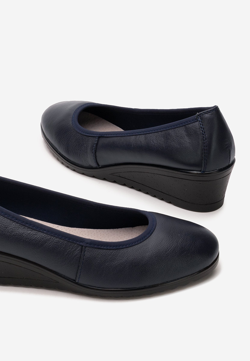 Cipele s platformom Josmia plavo navy