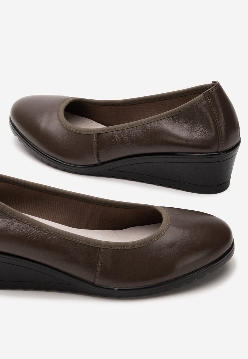 Cipele s platformom Josmia kaki