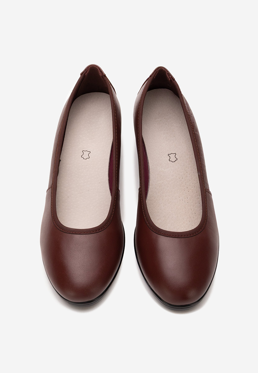 Cipele s platformom Josmia vinsko crvena