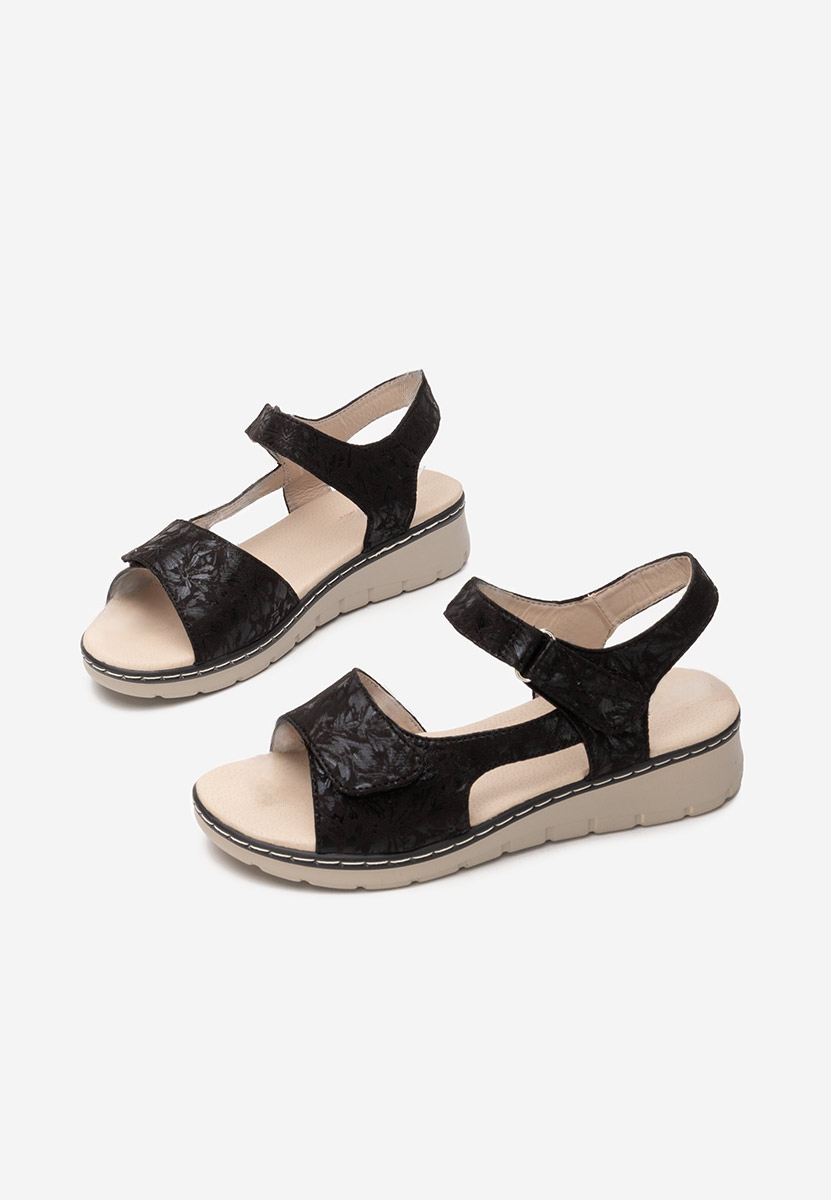 Sandale s platformom Alsanda crno