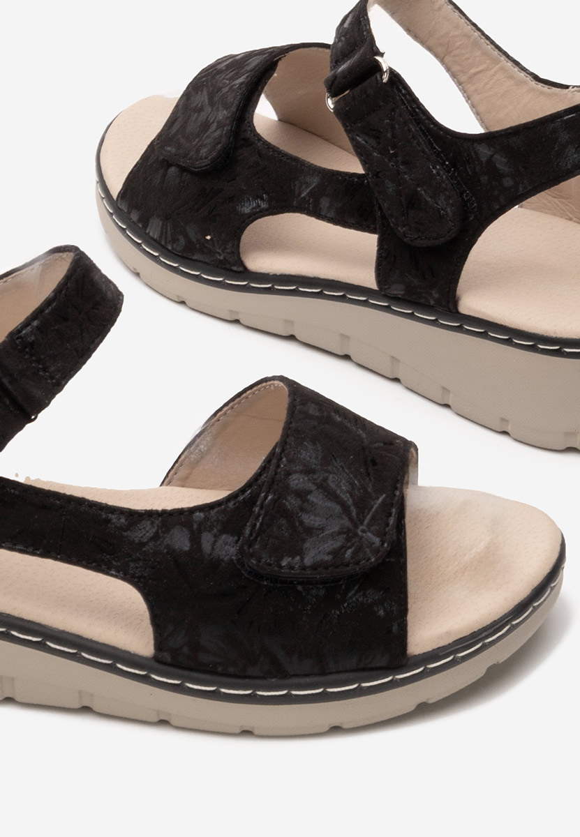 Sandale s platformom Alsanda crno