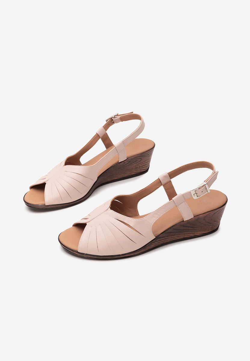 Sandale na ortopedijskim stopalom Lovara ružičasto