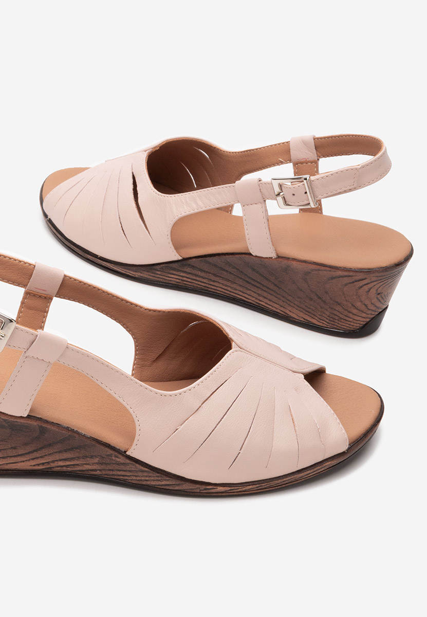 Sandale na ortopedijskim stopalom Lovara ružičasto