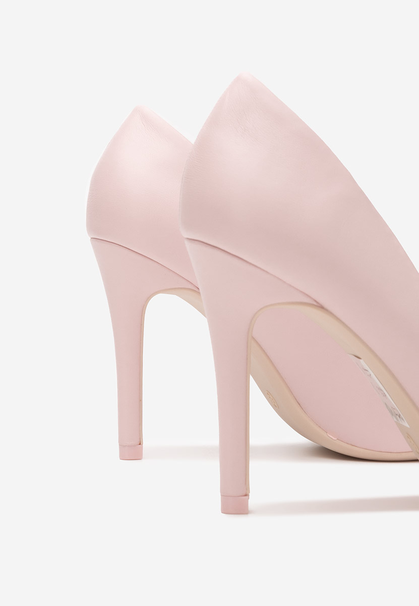 Štikle na visoku petu Noli ružičasto