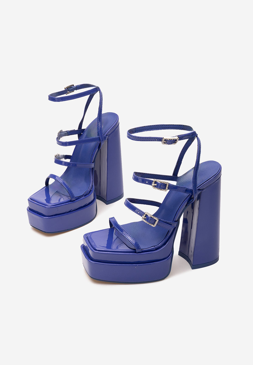 Sandale s petu Dira plave