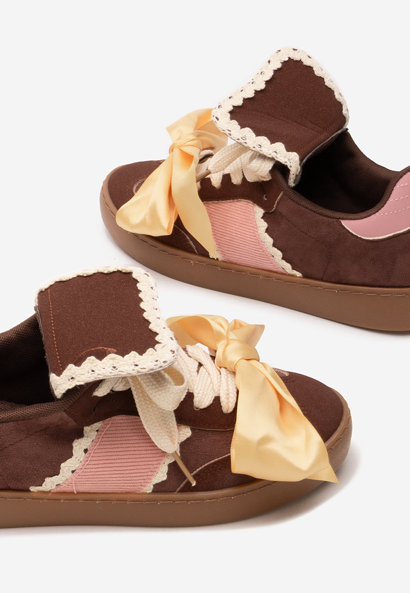 Ženske sneakers Maxima braon