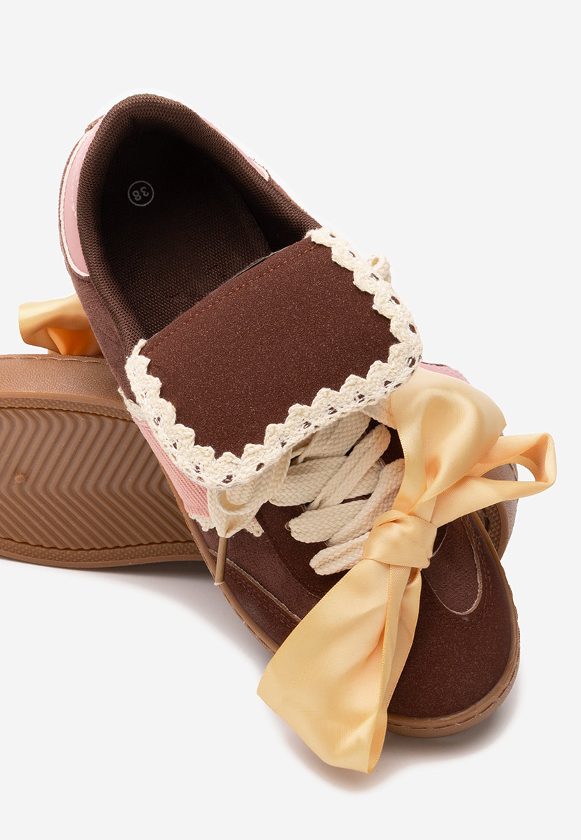 Ženske sneakers Maxima braon