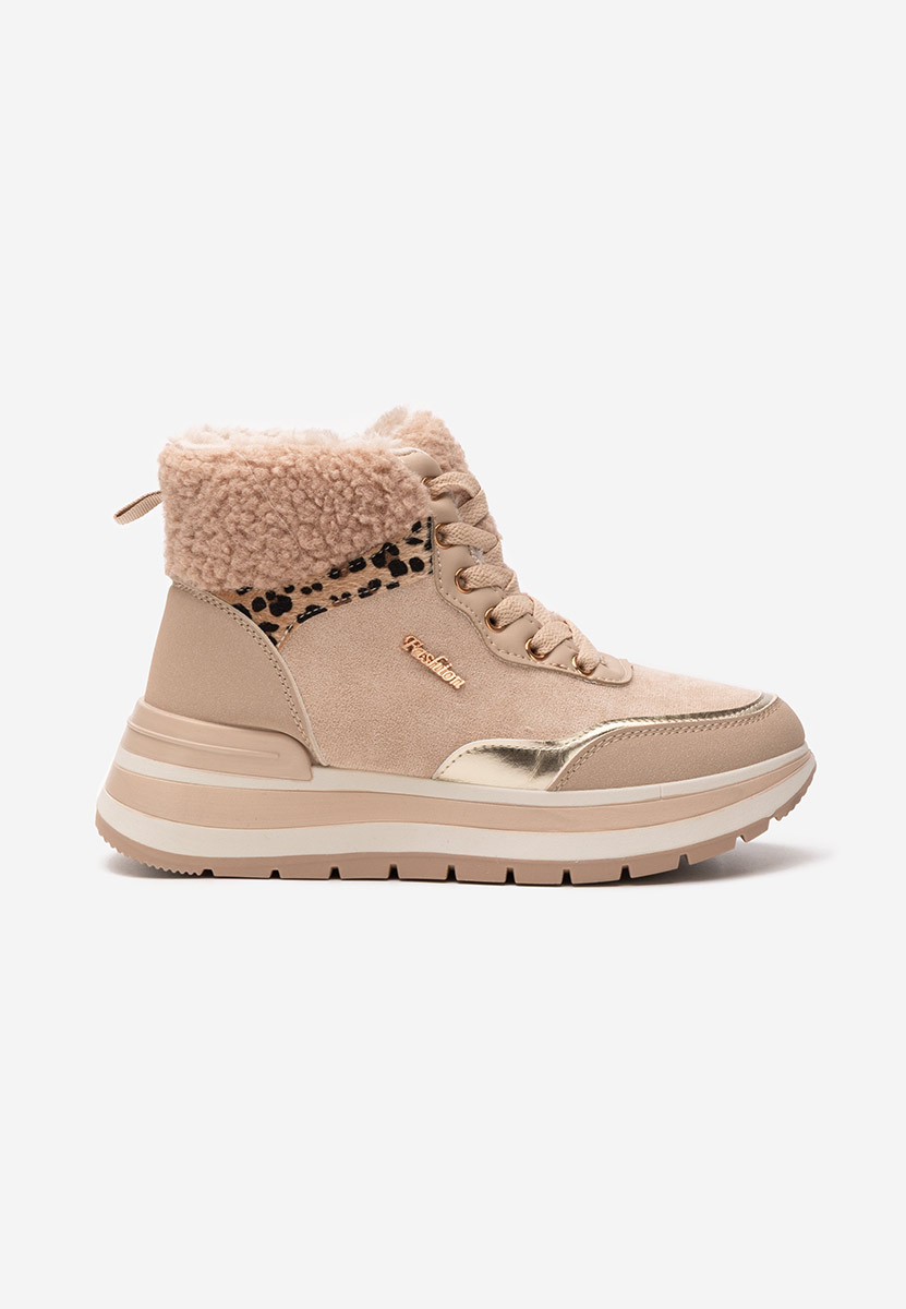 High-Top Sneakers Lisaia kaki