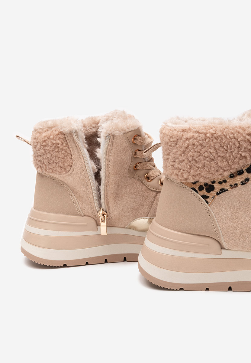 High-Top Sneakers Lisaia kaki