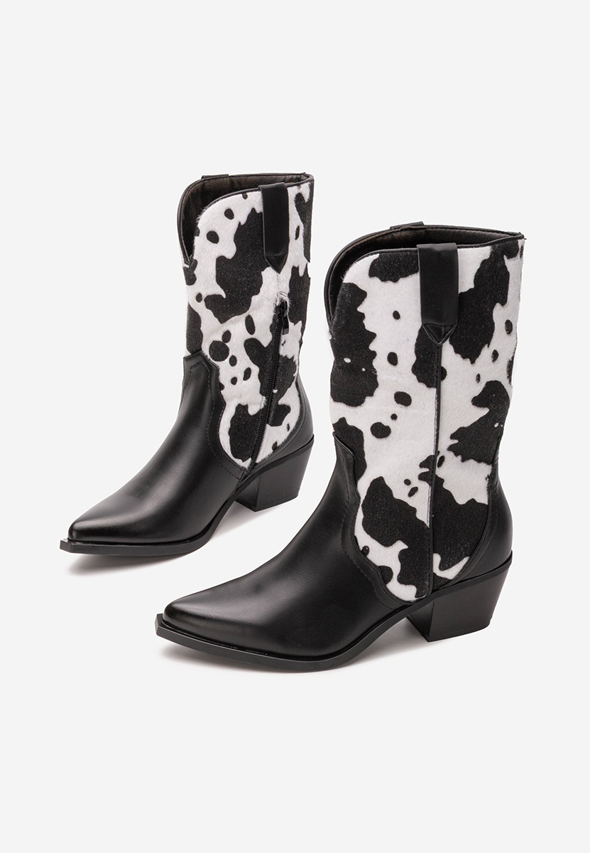 Ženske kaubojke Nedira crno