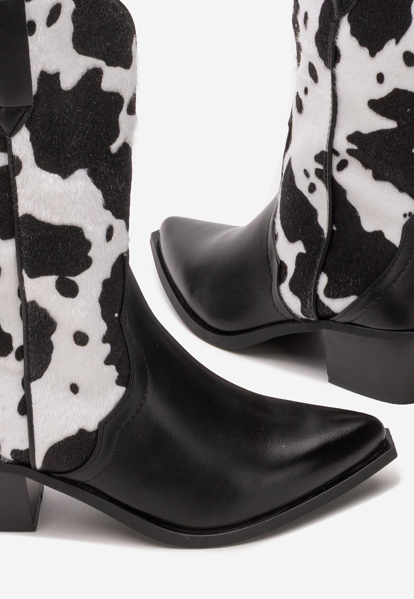 Ženske kaubojke Nedira crno