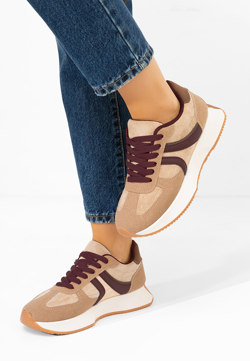 Ženske sneakers Caragea braon