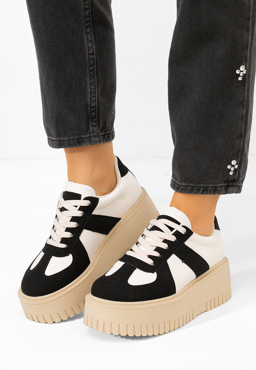 Tenisice sa platformom Michele crno