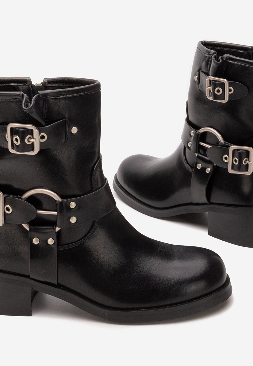 Ženske gležnjače Pamira crno