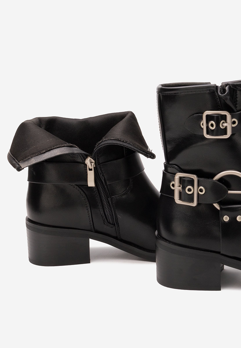 Ženske gležnjače Pamira crno