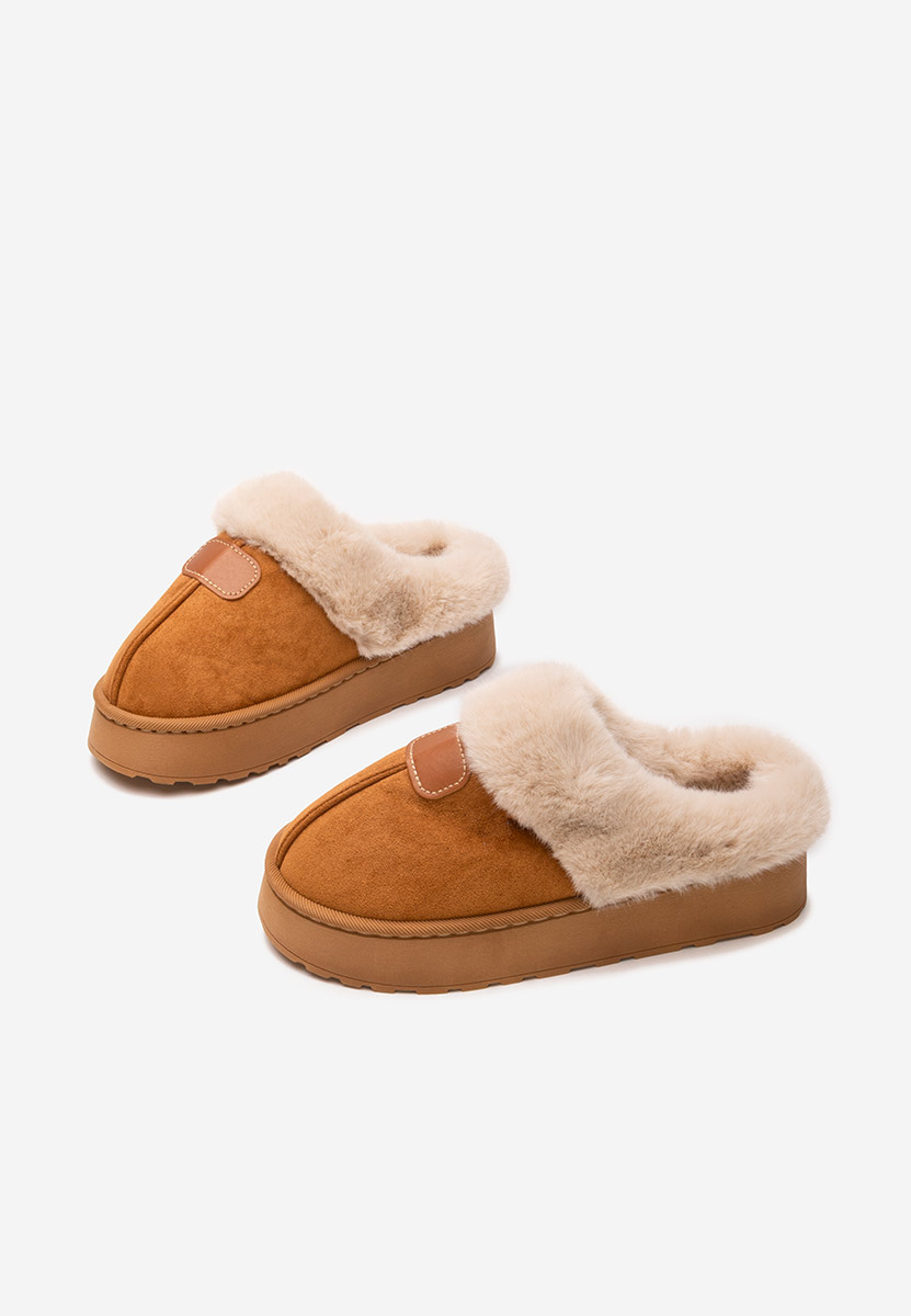 Papuče sa krznom Flufina deva