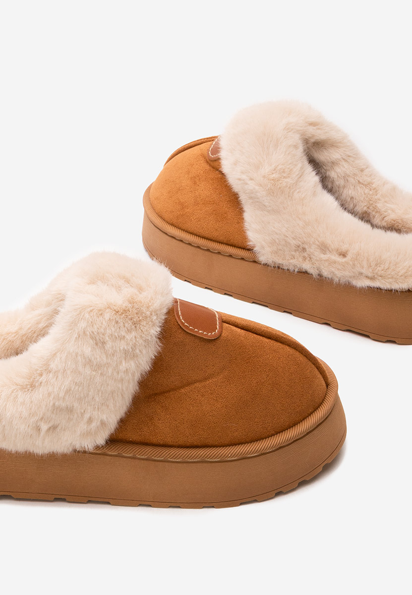 Papuče sa krznom Flufina deva